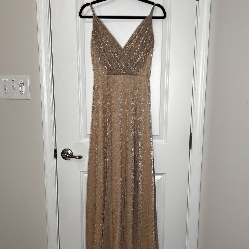 Shimmery Evening Gown